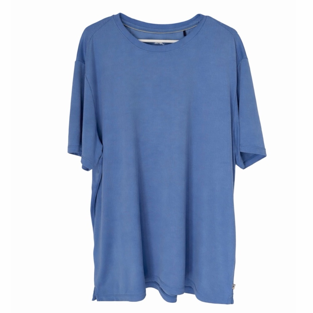 Tommy Bahama Light Blue Short-Sleeve Performance Tee